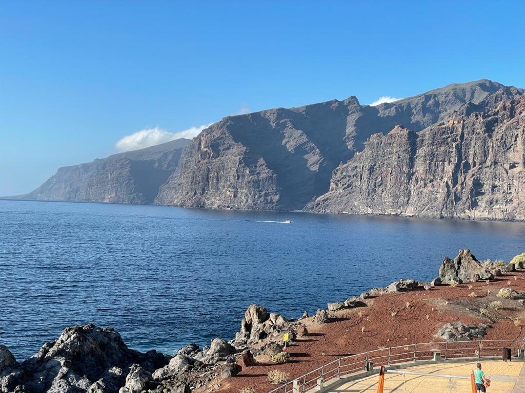 Los Gigantes Amazing Sea View Wifi Pool Parking Acantilado de los Gigantes Bagian luar foto