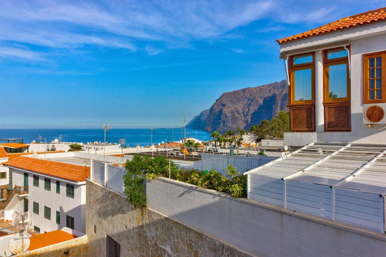Los Gigantes Amazing Sea View Wifi Pool Parking Acantilado de los Gigantes Bagian luar foto