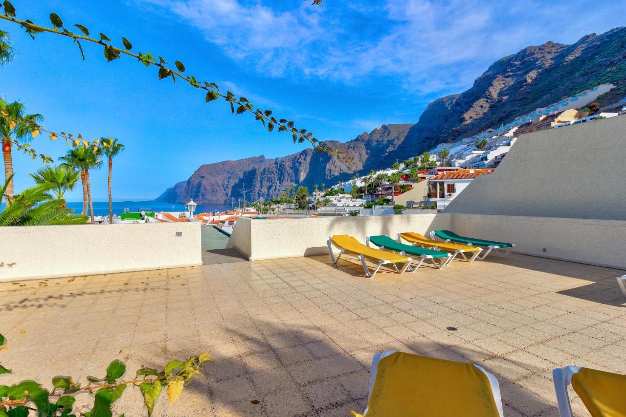 Los Gigantes Amazing Sea View Wifi Pool Parking Acantilado de los Gigantes Bagian luar foto